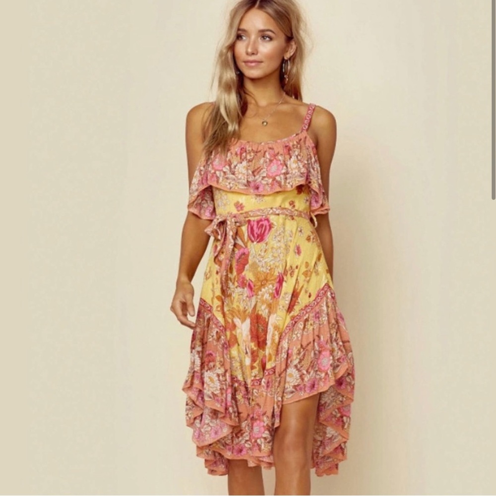 Spell and the gypsy collective siren song strappy dress